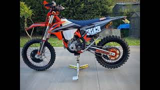 How I destroyed my 2021 KTM 350 WESS Edition.