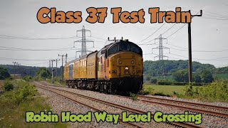 Class 37 Thrash and Tones at Robin Hood Way Foot Crossing | 21st May 2020