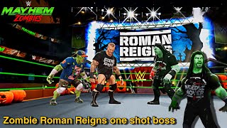 Zombie Roman Reigns One Shot Boss The undead Empire Wwe mayhem