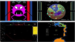 All the attract modes of year 1981 arcade games in MAME