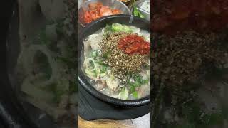 canh lòng Hàn Quốc - sundae gukbap