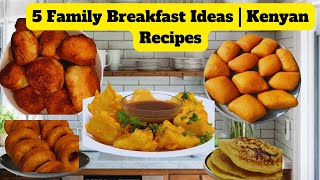 "5 Easy Family Breakfast Ideas | Kenyan Recipes: Bhajia, Mandazi & Pancakes"