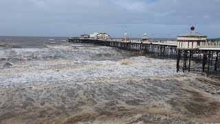 High Tide High Waves High Winds This Is Blackpool