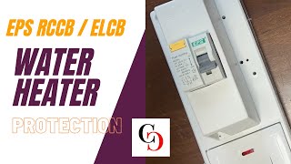 Water Heater Switch with RCCB / ELCB