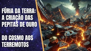 FÚRIA DA TERRA: COMO O COSMO E OS TERREMOTOS CRIAM PEPITAS DE OURO