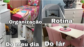 VLOG ROTINA DO MEU DIA ORGANIZAÇÃO DO MEU LAR￼