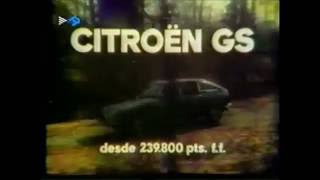 "Citroën GS y GSA" Anuncios antiguos (España)