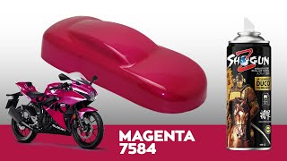 TUTORIAL PENGECATAN WARNA SOLID MAGENTA 7584 BY SHOGUN Z