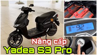 Nâng cấp tốc độ xe máy điện Yadea || Sơn Sơn