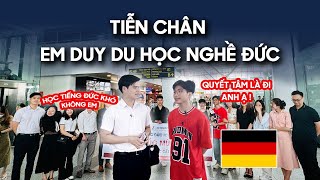 Tiễn chân em Duy sang Đức học tập và làm việc - Trọng Mười Japan