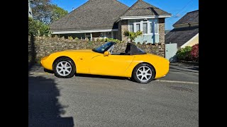 TVR Griffith 500 1997 in Sunset Yellow Pearl