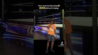 How wwe be like lmao 😂😂😂😂 #shorts #wwe  #tiktok