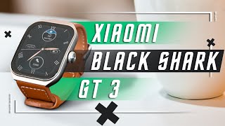 ТОП ЗА 3300 Р🔥 УМНЫЕ ЧАСЫ XIAOMI BLACKSHARK GT3 ip68 60 Hz BT ЗВОНКИ 10 ДНЕЙ АВТОНОМНОСТИ  GPT ЧАТ