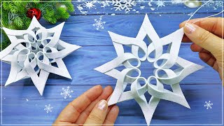 DIY Snowflake ❄️ Christmas Decorations