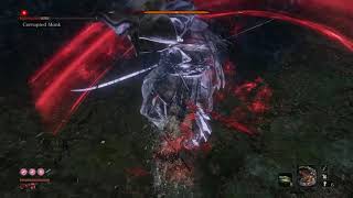 Sekiro - Corrupted Monk speed kill 4 [Charmless][Demon Bell]