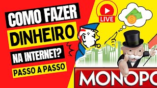 GANHANDO DINHEIRO ONLINE E AO VIVO COM MONOPOLY,  JOGO DE PORTUGAL AO VIVO CR7