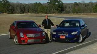 MotorWeek Road Test: 2009 Cadillac CTS-V vs. 2009 BMW M5