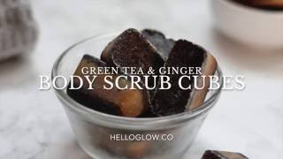 DIY Body Scrub Cubes