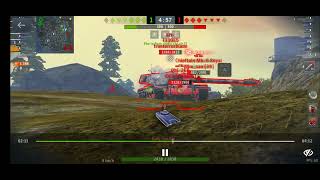 WOT Blitz Strv K Master Gold 1 kill 4494 damage 1582 exp 29/4/2023