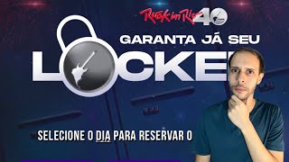 Rock In Rio 2024 - Liberou o serviço de CLIQUE LOCKER (adquira já o seu)