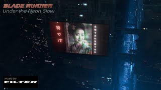 Blade Runner | Under the Neon Glow | AMBIENCE for Work, Study & Relaxation - 8 Hours