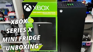 XBOX SERIES X MINI-FRIDGE - UNBOXING EM PORTUGUÊS - BR