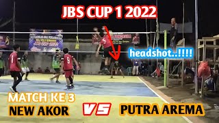 NEW AKOR VS PUTRA AREMA || JBS (Jurnalis Banyuwangi Selatan) CUP 1 2022 || Lap. GANEVOS GLENMORE