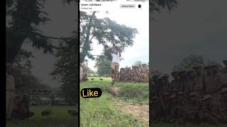 Assam Commando Long Jump #Reels