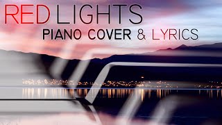 Tiesto - Red Lights (piano cover by Ducci, lyrics)