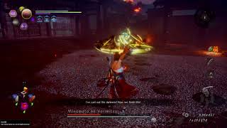 Nioh 2 DLC 2 - Boss 1 - Minamoto No Yorimitsu