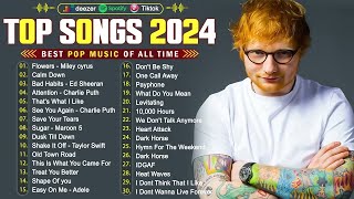 Adele, Selena Gomez, Rihanna, Taylor Swift, The Weeknd, Justin Bieber 🎸🌴Top Hits 2025 - Top Songs