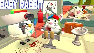 Baby Rabbit In Dentist ЧИКЕН ГАН | Chicken Gun