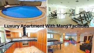 Luxury Apartment Tour 270 SQ Meter 3 bedrooms in salmiya kuwait 📍 😍