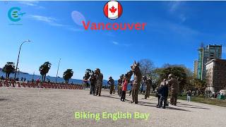 Biking Tour Denman Street in Vancouver, Canada | Virtual Biking Tour Denman St.  Vancouver, Canada