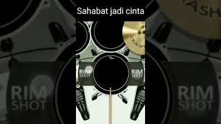 zigas - sahabat jadi cinta(real drum cover)#shorts