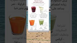 مشروبات اعتمدوها تغذي البشرة #غذاء_صحي #صحه #خسارة_الوزن #ترند