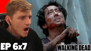 GLENNNN IS ALIVEEEEE!!! - The Walking Dead 6x7 Reaction!