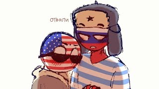 Countryhumans America x russia x malaysia x filipina x indonesia