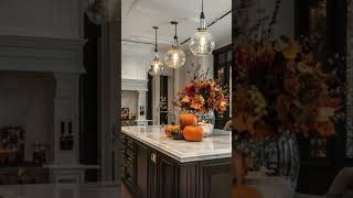 Sophisticated Fall Kitchen: Elegant Seasonal Decor Ideas for a Chic, Cozy Space#kitchen#decor#fall