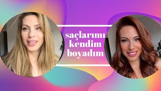 Evde saçlar kumral tarçın rengine nasıl boyanır