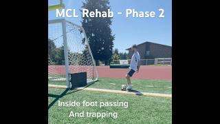 MCL sprain rehab - Phase 2 (2-4 weeks) #mcl #kneepain #shorts #soccer #rehabilitation