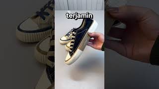 Sepatu Kanvas Wanita Kasual | Women Canvas Sneakers Shoes | SPT-09 #shorts #shortvideo