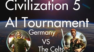 Germany vs The Celts: CIV5 AI Tournament Match #4