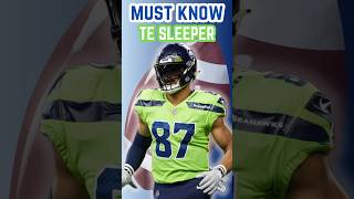 🚨MUST Draft TE Sleeper🚨 #nfl #fantasy #football #sports #viral #footballplayer #reelsinstagram