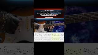 Impellitteri - Race Into The Light #1 (Standard tuning)【Bpm=200 + TAB】#shorts