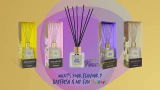 Bayfresh Reed Diffuser Amber Lavender 5sc