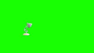 Pixar Lamp Green screen