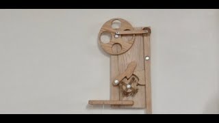 Gravity powered Escapement Wheel Part 2, Construction