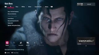 TEKKEN 8 | Dragunov at the Main Menu