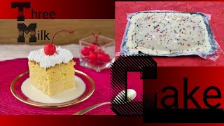 Three Milk Cake | Tres leeches cake | Chocolate three Milk Cake | Dessert | Food fusion